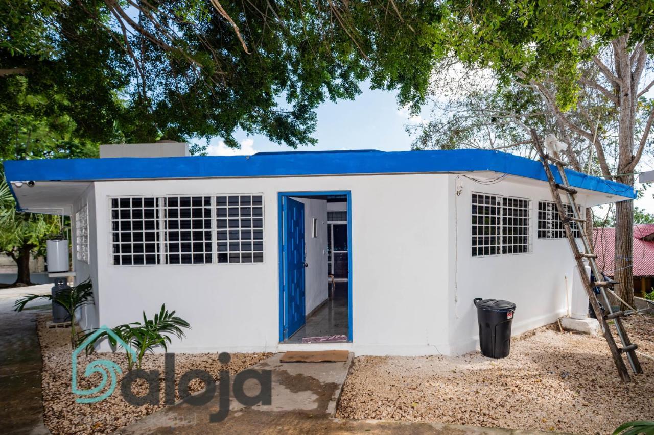 Villa Xtohil With Private Access To The Magic 7 Colors Lagoon Bacalar Exteriör bild