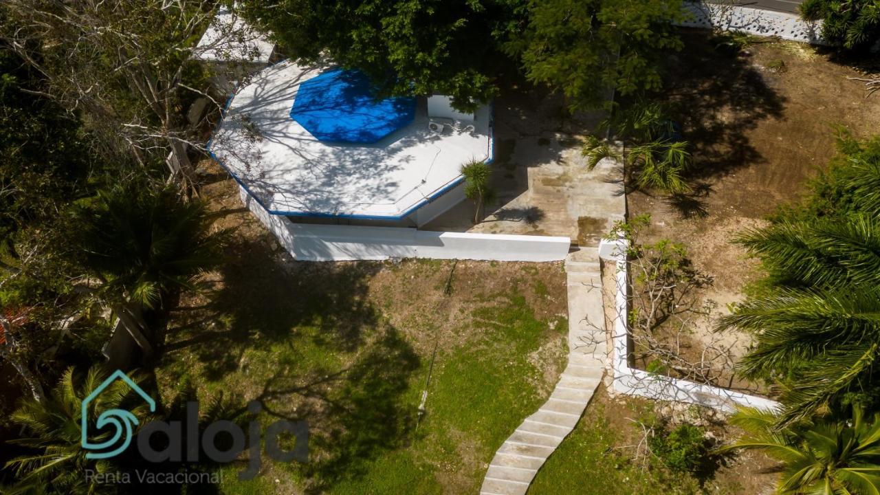 Villa Xtohil With Private Access To The Magic 7 Colors Lagoon Bacalar Exteriör bild